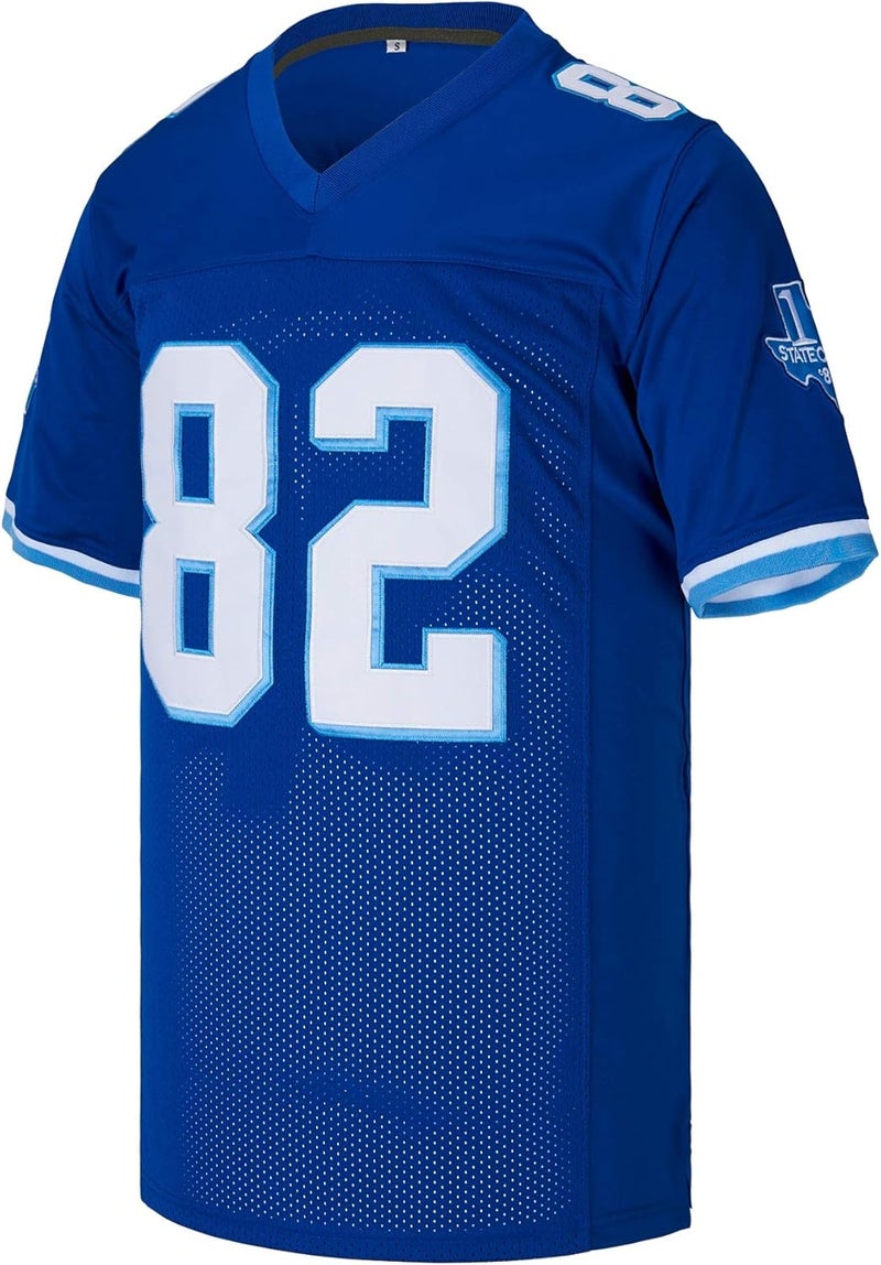 borizjersey Men's 82 Charlie Tweeder Varsity Blues Movie West Canaan Coyotes Football Jersey Stitched - Image 2